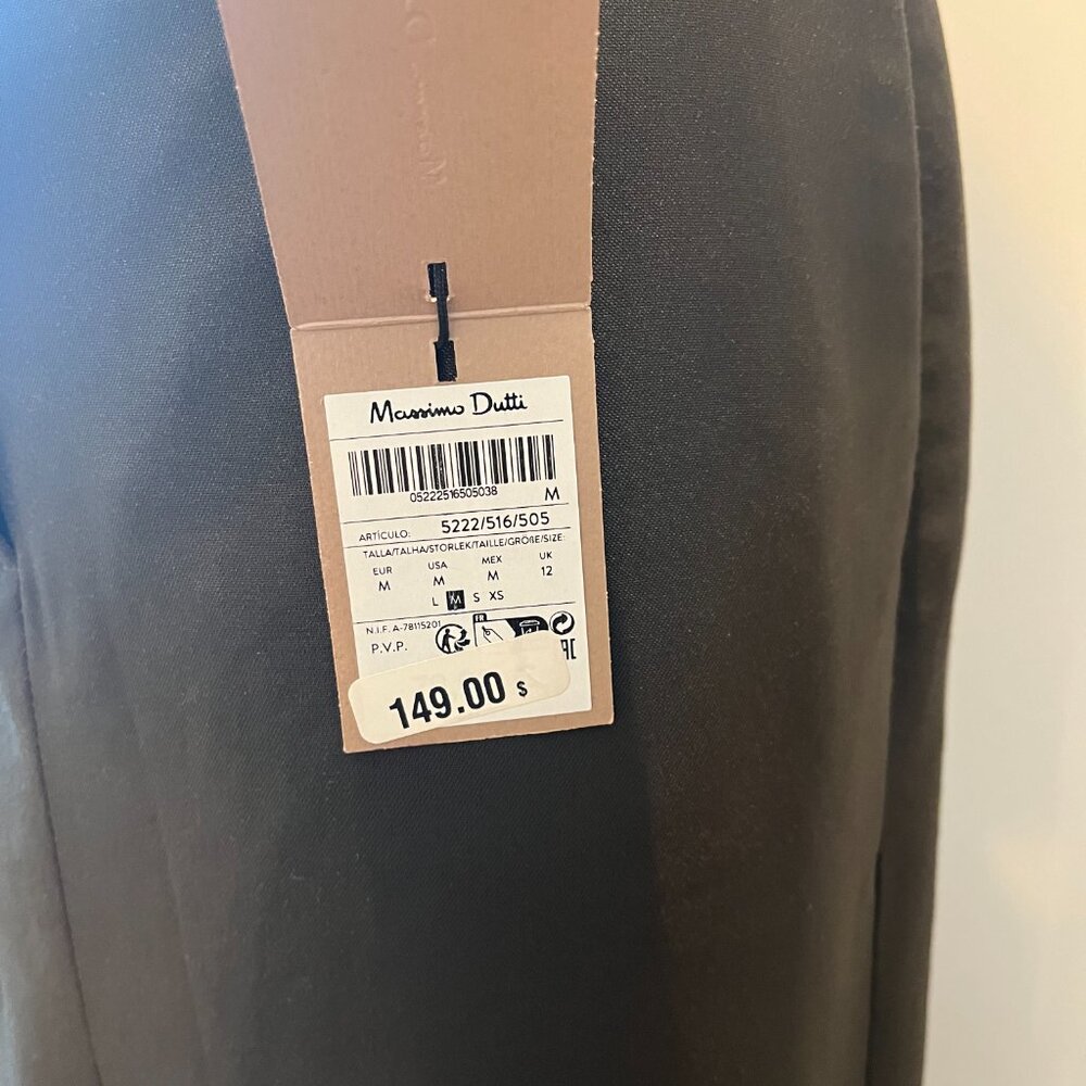 Massimo Dutti High Waist Slit Skirt, Med, NWT - Picture 7 of 12